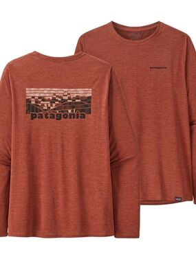 Patagonia Men's Long-Sleeved Capilene® Cool Daily Graphic Shirt